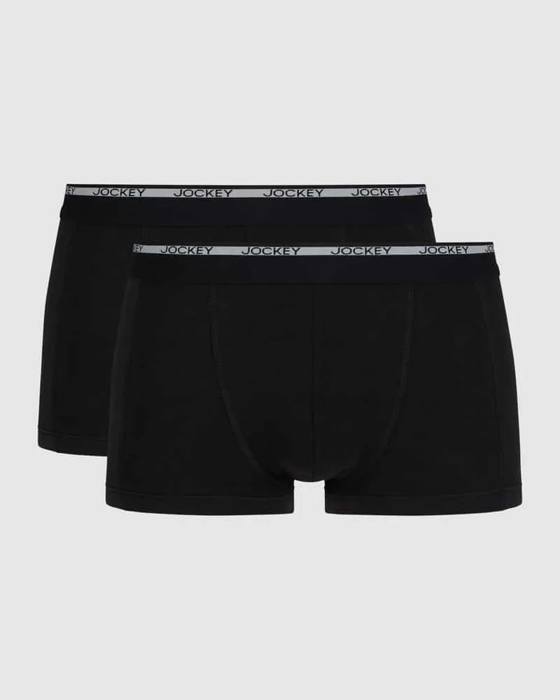Jockey Trunks aus Baumwolle im 2er-Pack 