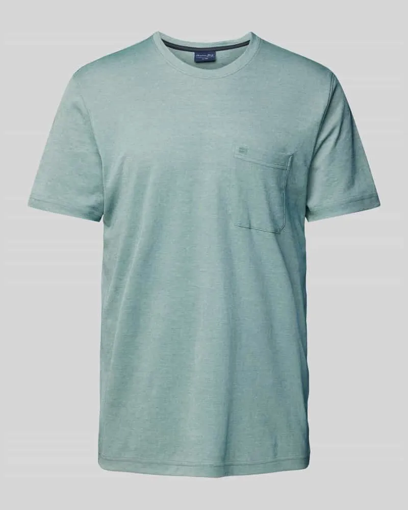 Christian Berg T-Shirt mit Brusttasche 