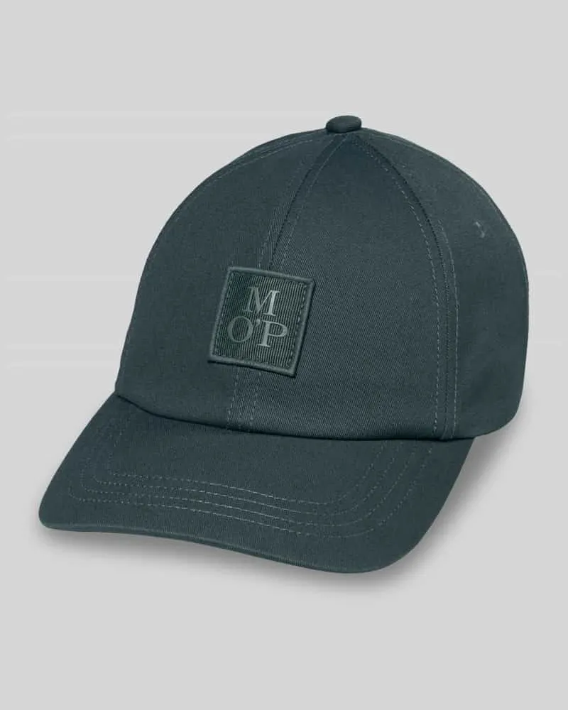 Marc O'Polo Basecap aus reiner Baumwolle Oliv
