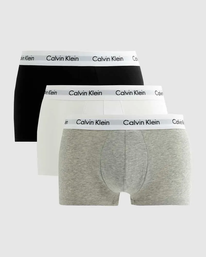 Calvin Klein Trunks im 3er-Pack - kurzes Bein 