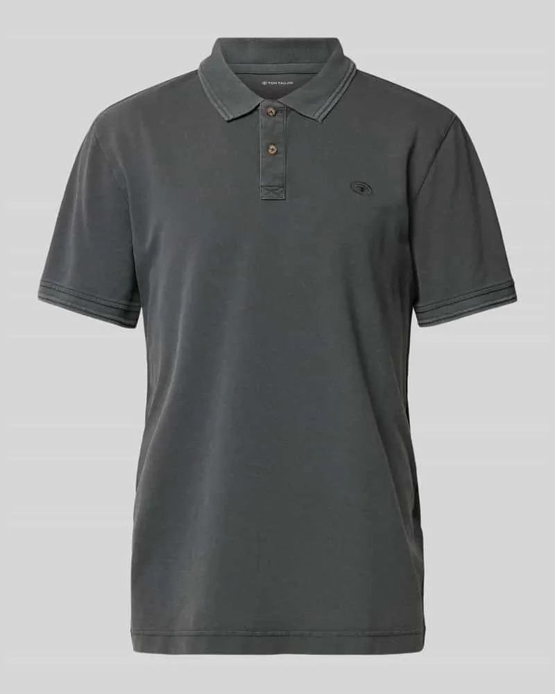 Tom Tailor Regular Fit Poloshirt im Used-Look 