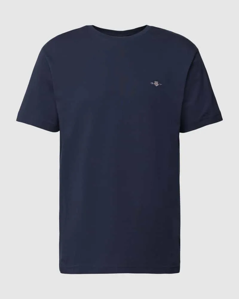 Gant Regular Fit T-Shirt mit Label-Stitching Modell 'SHIELD 