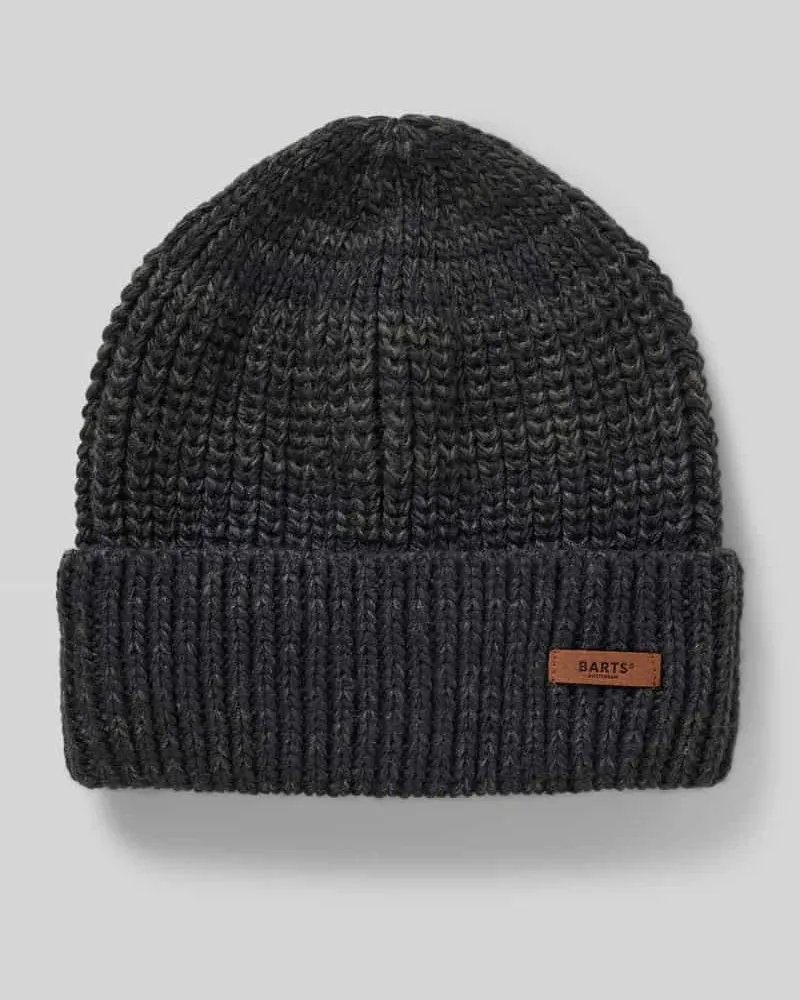Barts Beanie mit Label-Detail Marine