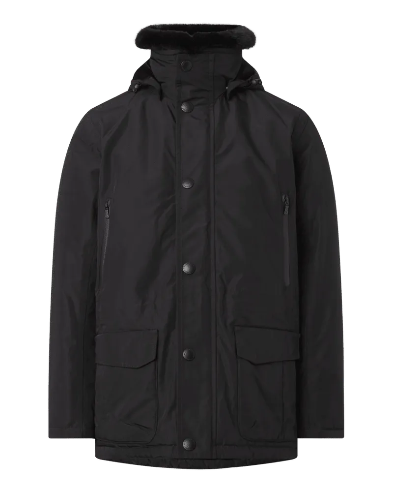 Wellensteyn Regular Fit Funktionsjacke mit Reißverschlusstaschen Modell 'HALIFAX Black