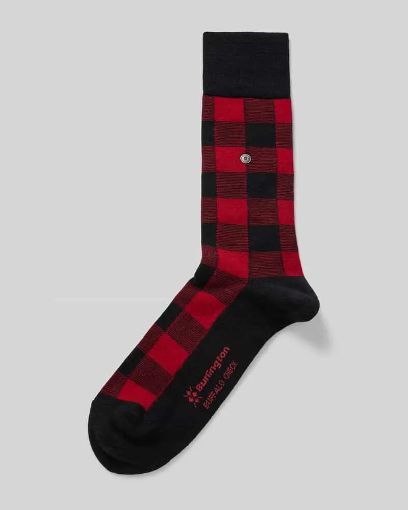 Burlington Socken mit Label-Detail Modell 'Buffalo 