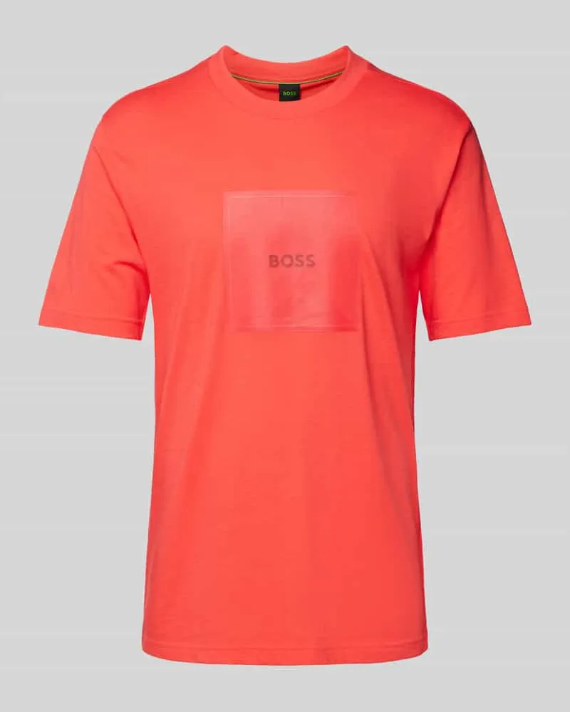 HUGO BOSS T-Shirt mit Label-Print 