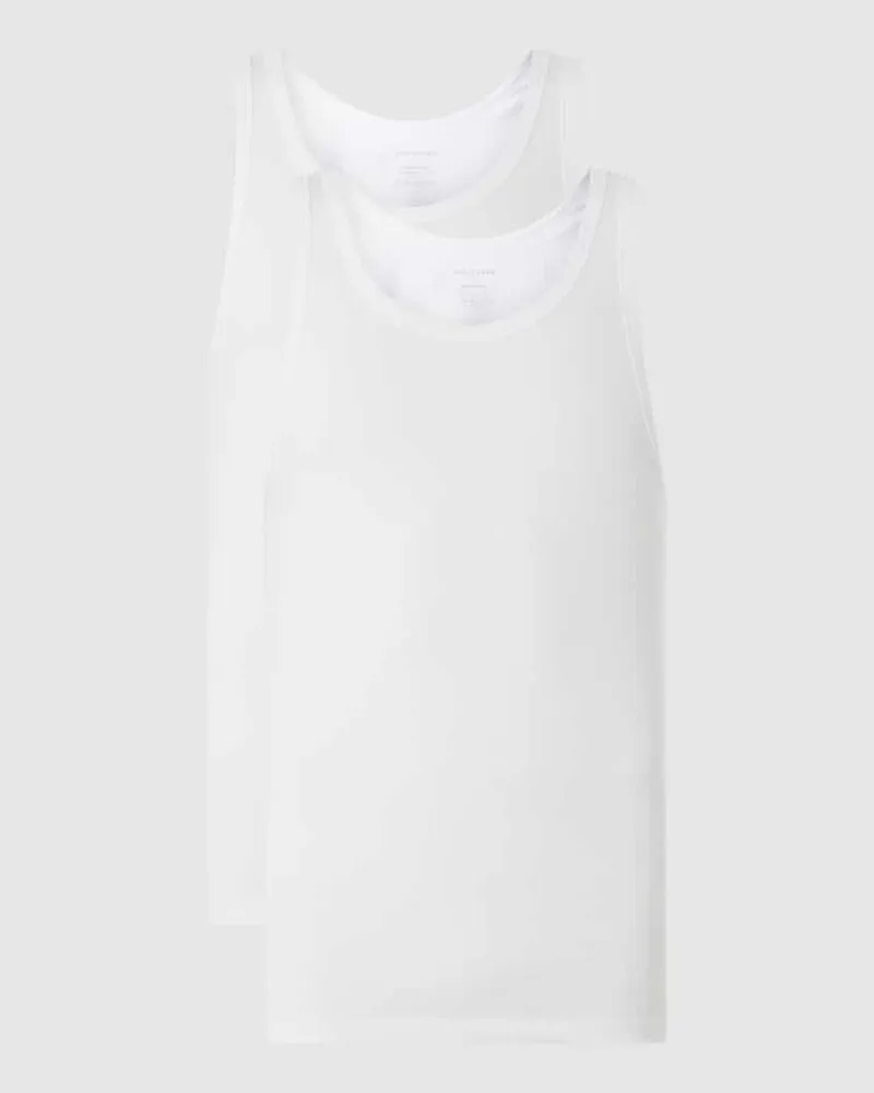 Schiesser Tanktop mit Rundhalsausschnitt im 2er-Pack 