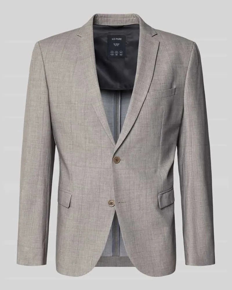 S.Oliver Regular Fit Anzugsakko mit Viskose-Anteil Hellbraun