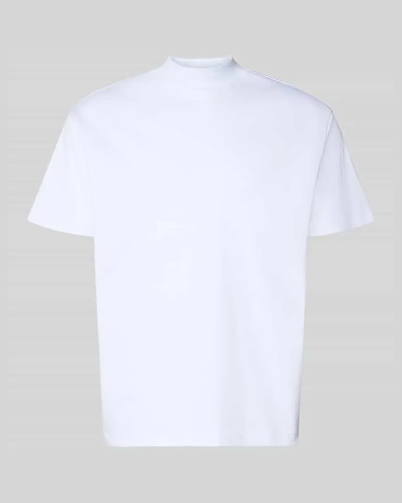 HUGO BOSS Relaxed Fit T-Shirt aus reiner Baumwolle Modell 'SPIRIT70 Weiss