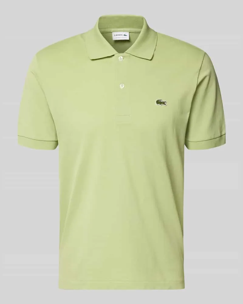 Lacoste Regular Fit Poloshirt aus Baumwoll-Mix Apfel