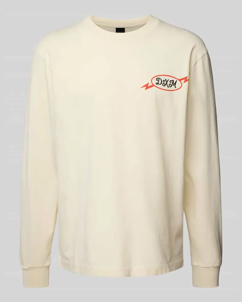 Deus Ex Machina Longsleeve mit Rundhalsausschnitt Offwhite