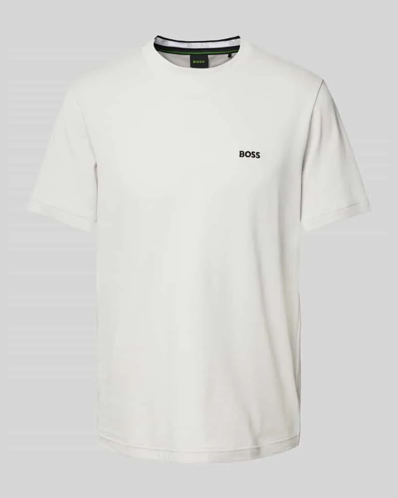 HUGO BOSS Regular Fit T-Shirt mit Label-Stitching Modell 'TADDY 