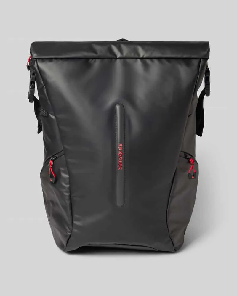 Samsonite Rucksack mit Logo-Detail Modell 'Ecodiver Black