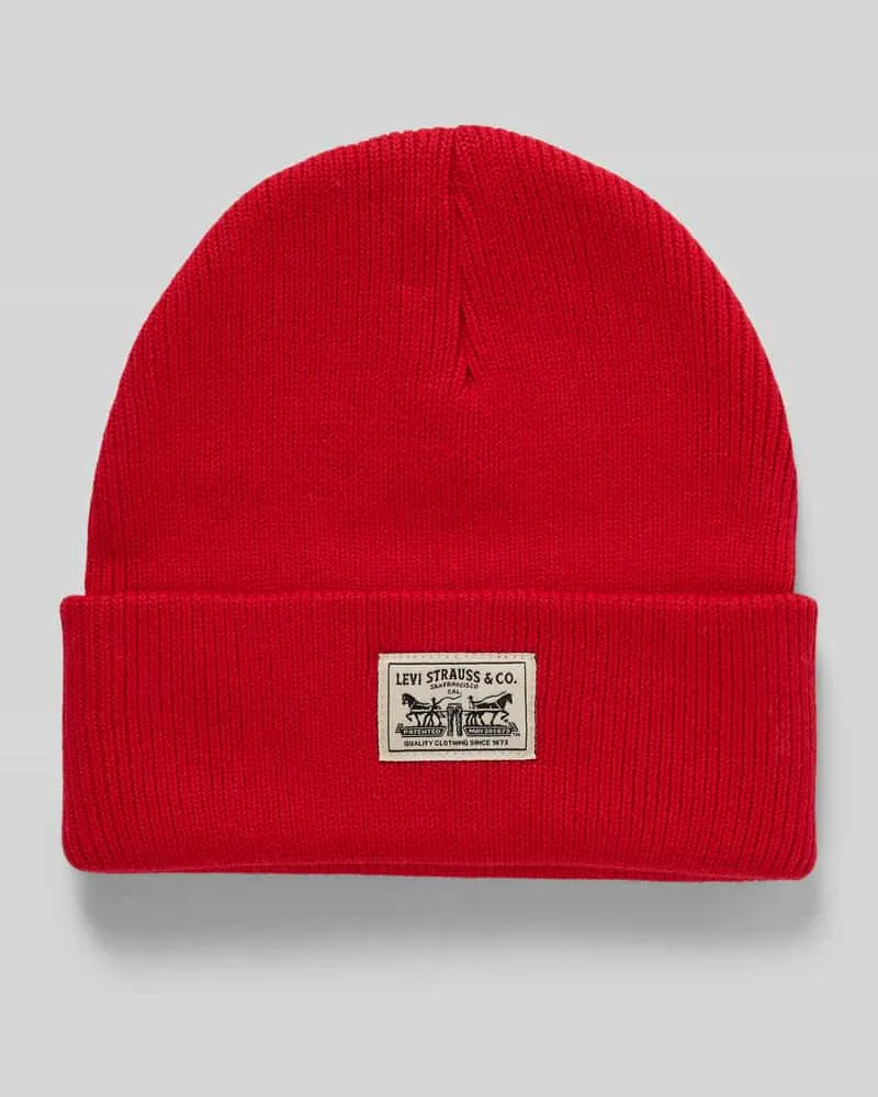 Levi's Beanie mit Label-Detail 