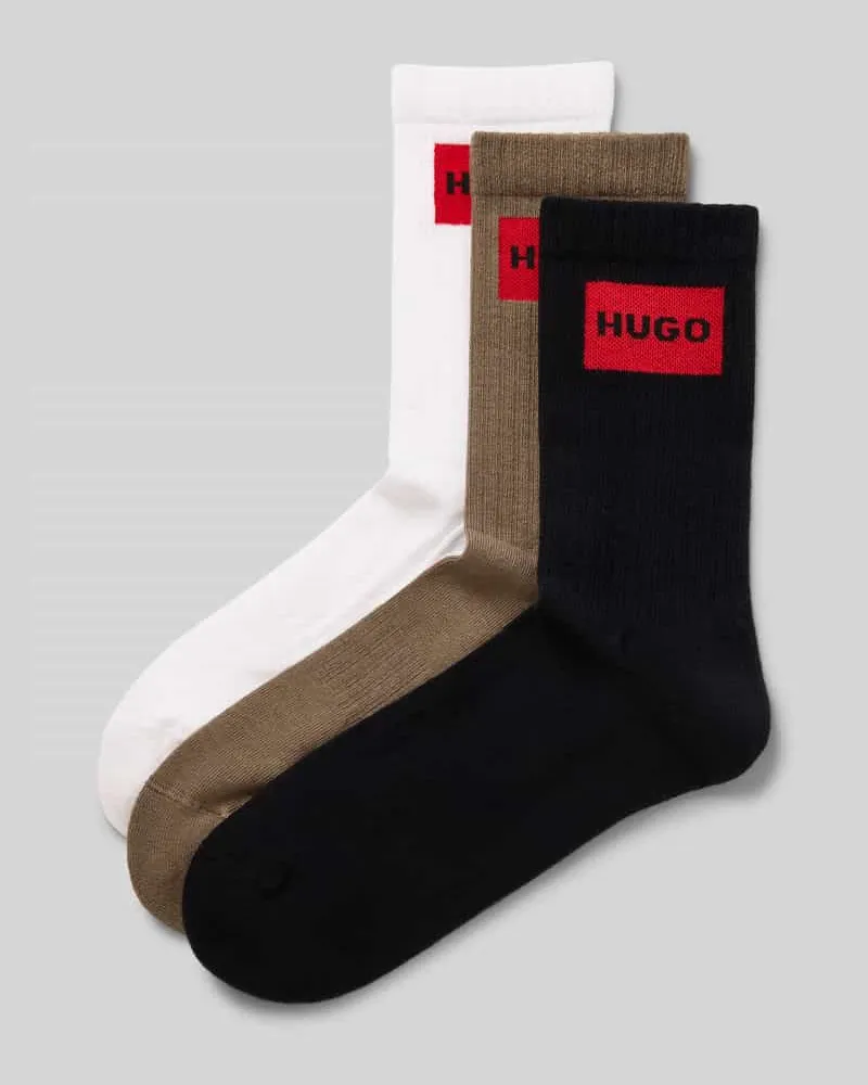 HUGO BOSS Strümpfe aus Baumwoll-Mix im 3er-Pack 