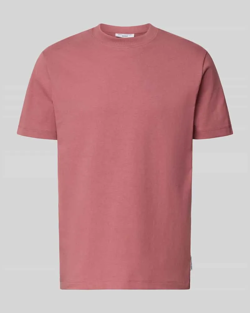 Marc O'Polo Relaxed Fit Oversized Shirt aus reiner Baumwolle Altrosa