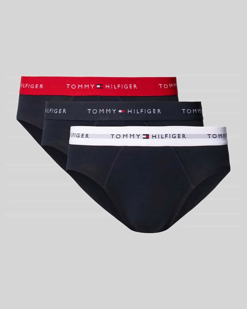 Tommy Hilfiger Slip aus Baumwoll-Mix im 3er-Pack 