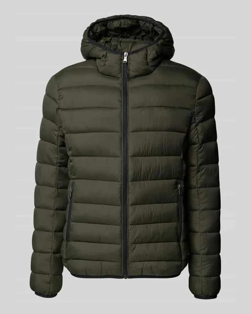 McNeal Steppjacke mit Kapuze Oliv