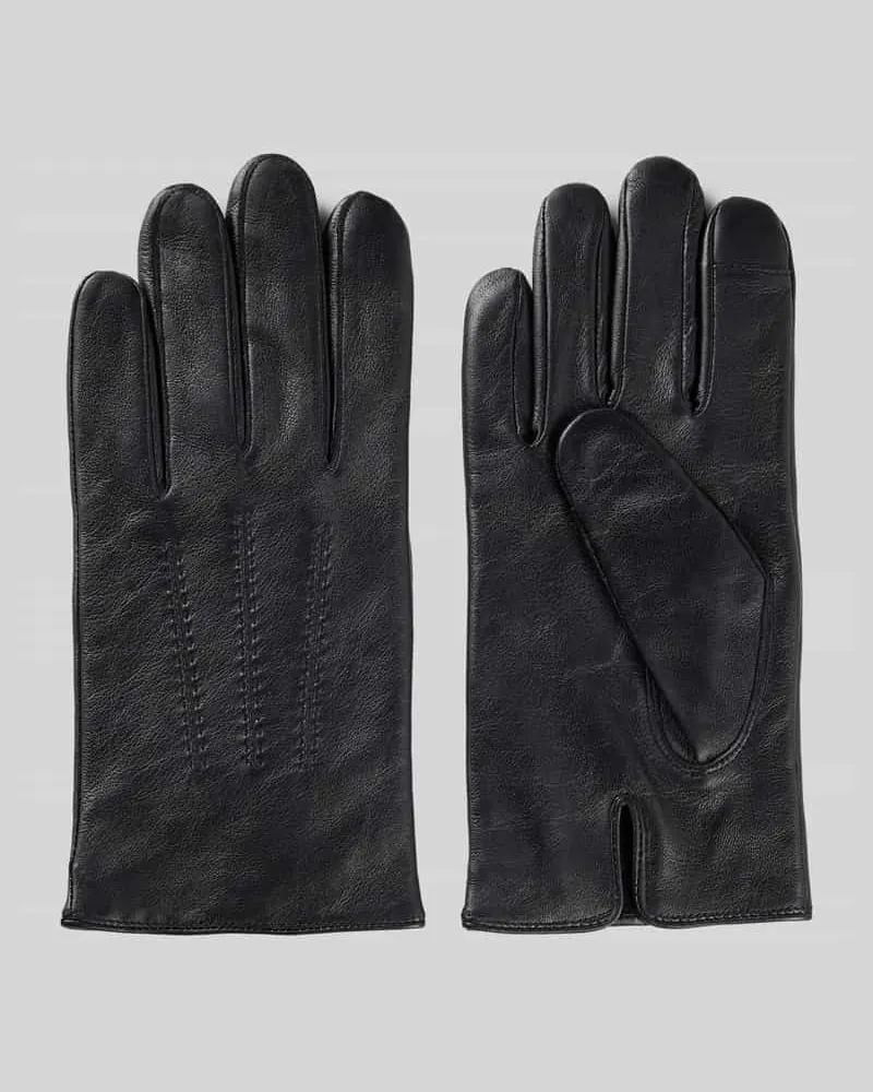 HUGO BOSS Handschuhe aus echtem Lammleder 