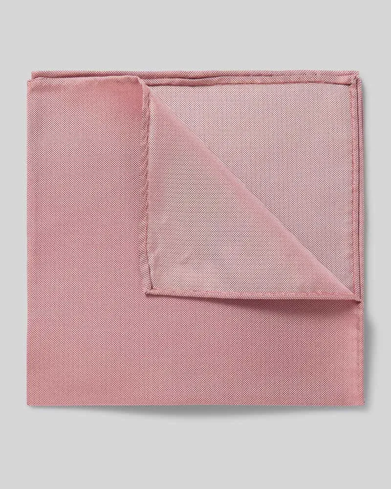 Blick Einstecktuch aus reiner Seide Altrosa