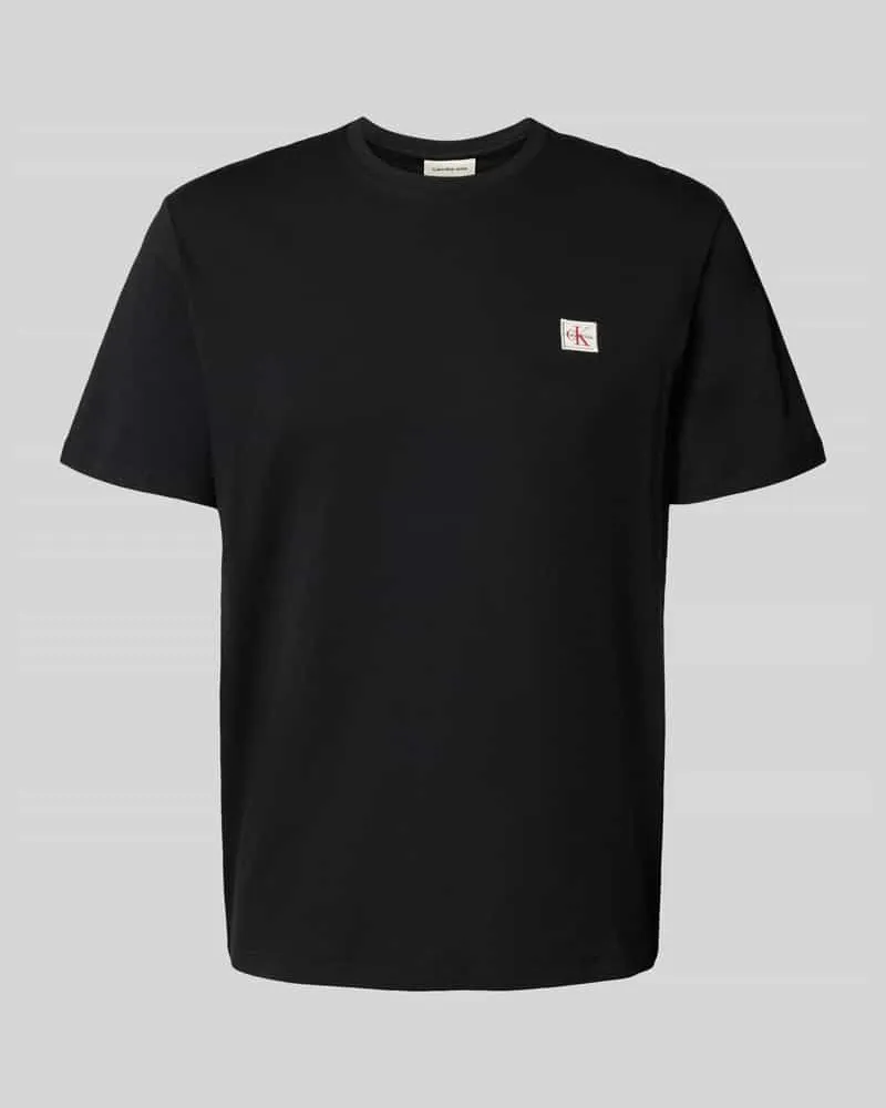 Calvin Klein T-Shirt mit Label-Patch 