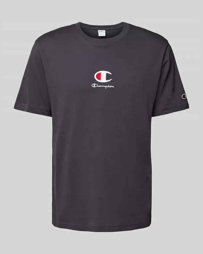 Champion T-Shirt mit Label-Stitching 