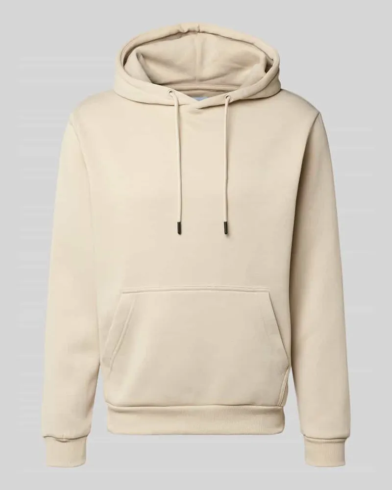 Jack & Jones Hoodie mit Kapuze Modell 'BRADLEY Offwhite