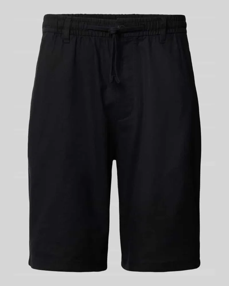 S.Oliver Relaxed Fit Bermudas aus Leinen-Baumwoll-Mix 