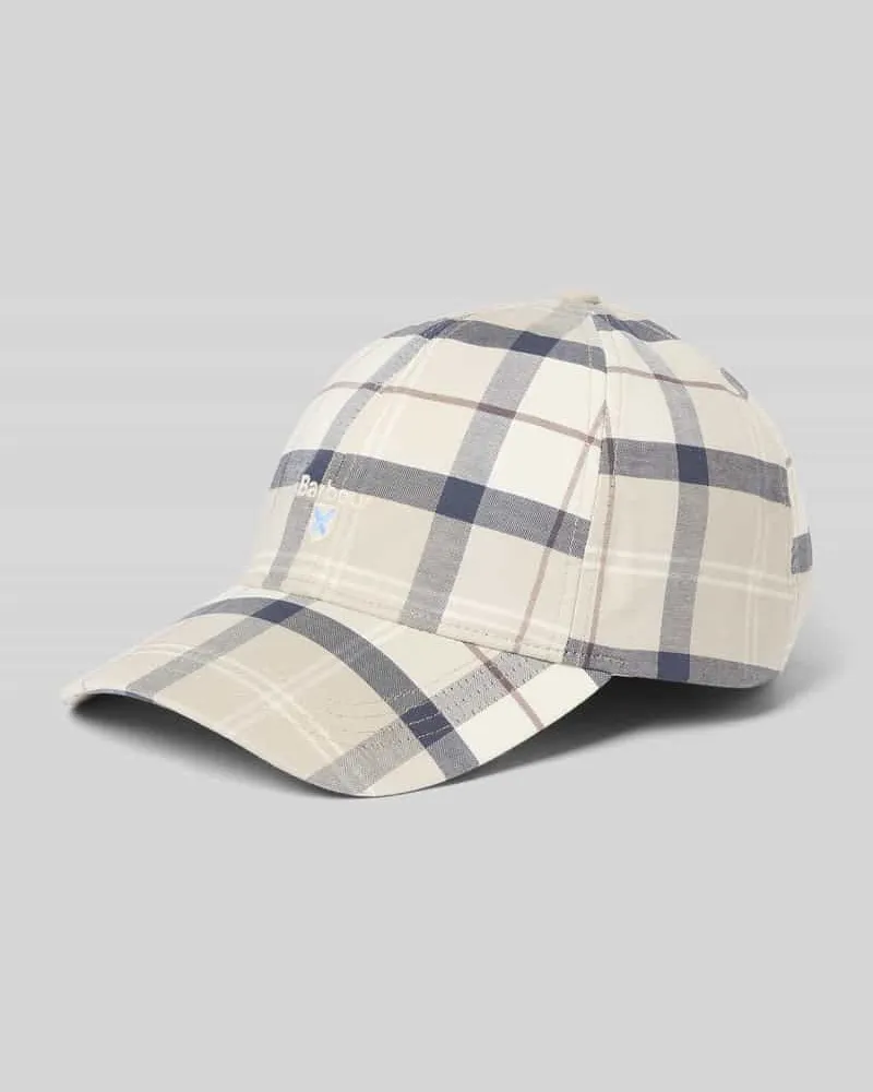 Barbour Basecap aus reiner Baumwolle Beige