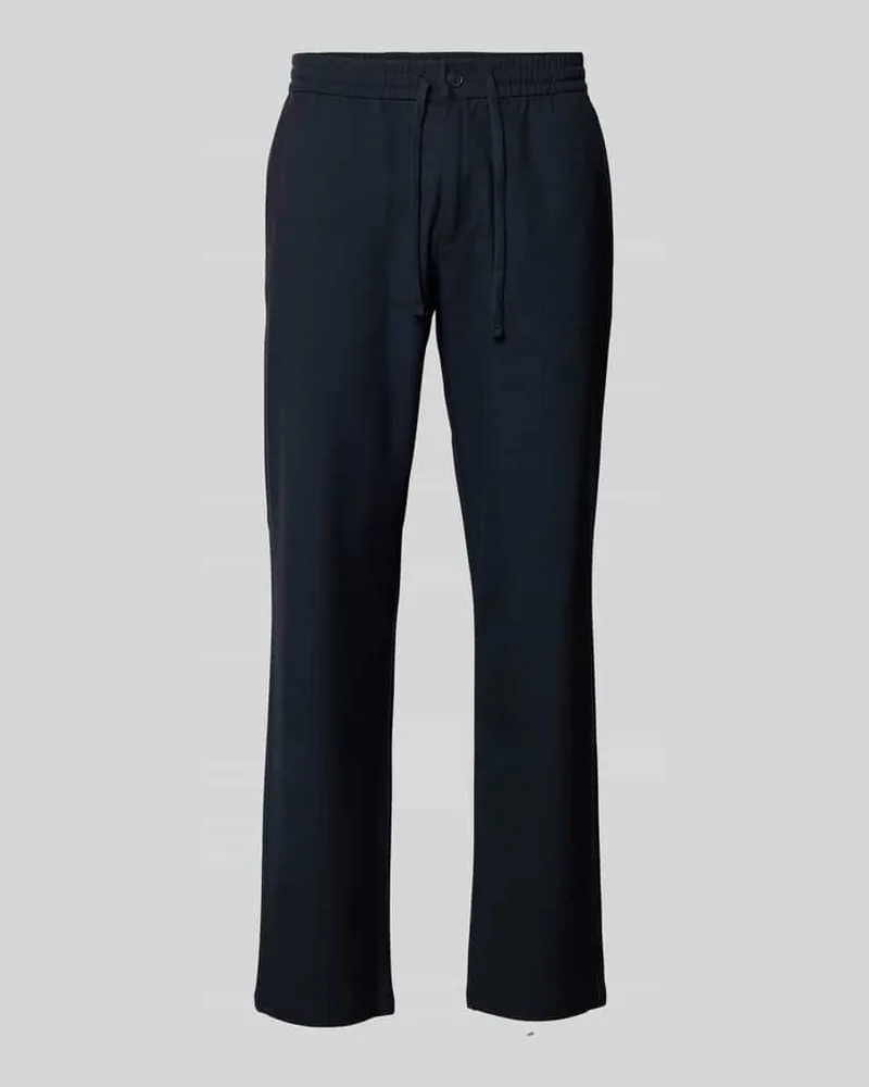 Selected Homme Straight Leg Hose mit Viskose-Anteil Modell 'ROBERT Marine