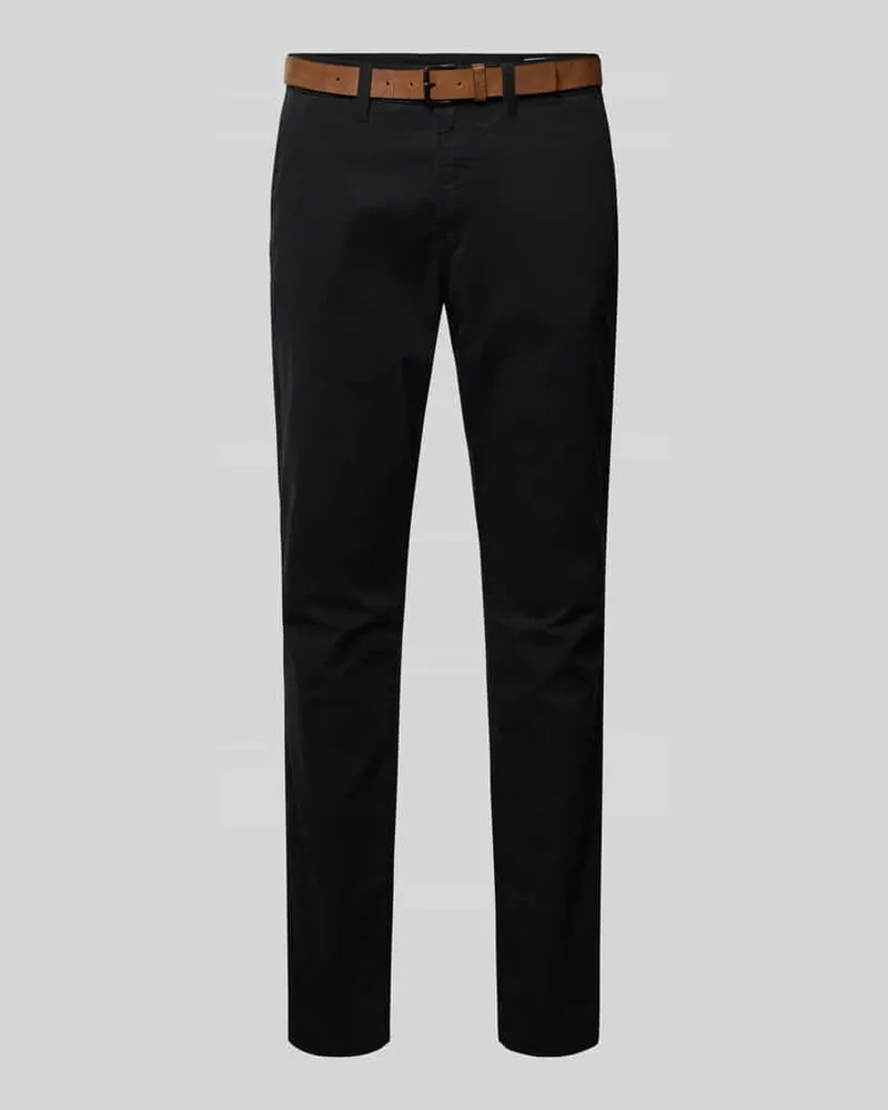 Tom Tailor Slim Fit Chino mit Gürtel 