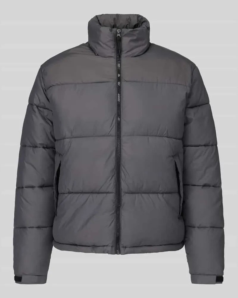 Only & Sons Regular Fit Steppjacke mit hohem Stehkragen Modell 'ONSMAVERICK Graphit