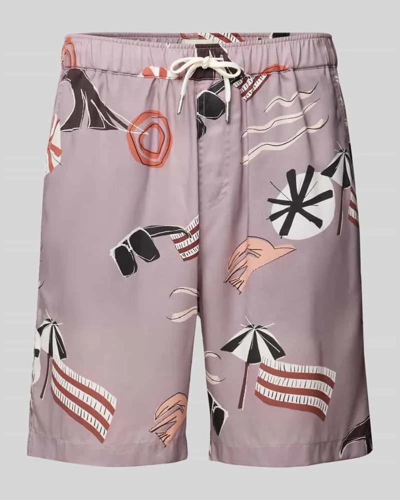 Scotch&Soda Relaxed Fit Bermudas mit Eingrifftaschen Modell 'FAVE 