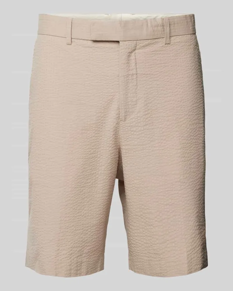 Selected Homme Regular Fit Bermudas mit Gesäßtaschen Modell 'SMITH Sand