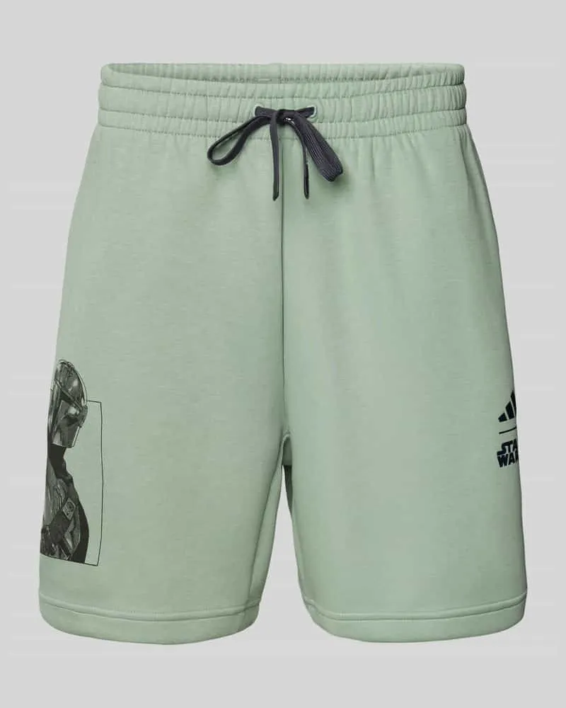 adidas Sweatshorts mit elastischem Bund 