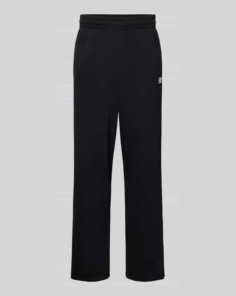 Karl Kani Straight Fit Sweatpants mit Gesäßtasche Black