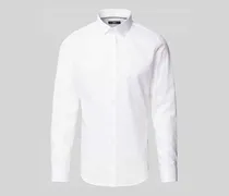 Slim Fit Business-Hemd mit Kentkragen