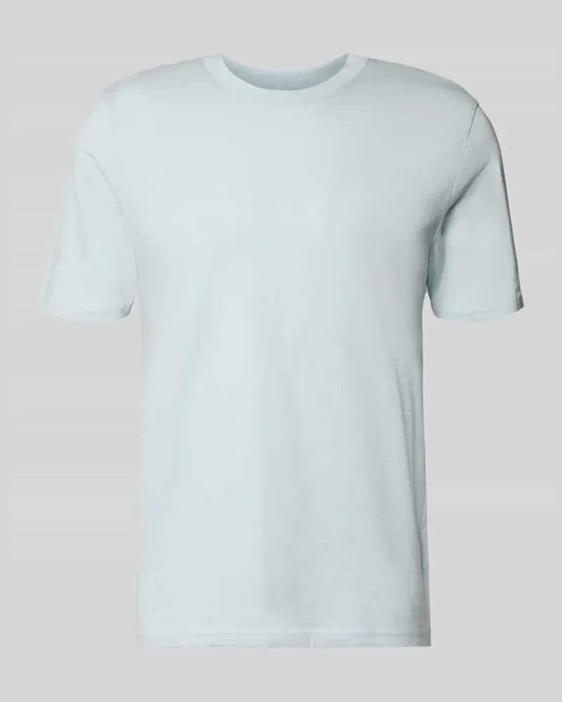 McNeal Regular Fit T-Shirt mit Rundhalsausschnitt Helltuerkis