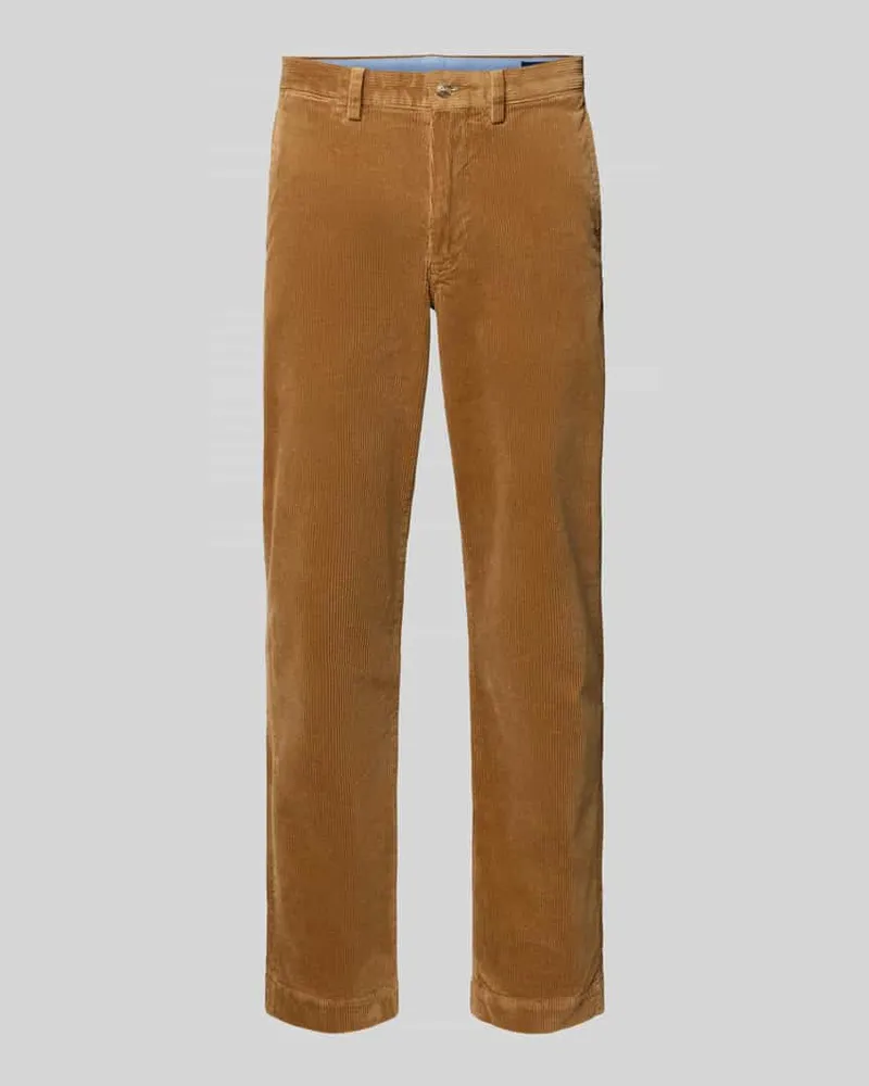 Ralph Lauren Cordhose mit Gesäßtaschen Modell 'BEDFORD Rostrot