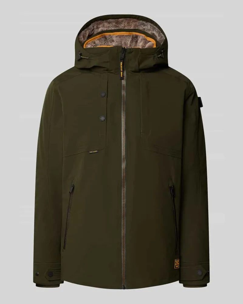 PME Legend Jacke mit Ärmelriegeln Modell 'SNOWPACK Oliv