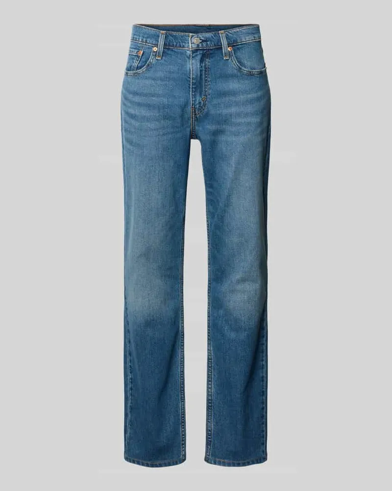 Levi's Slim Fit Jeans aus Baumwoll-Mix Modell '511 Jeansblau