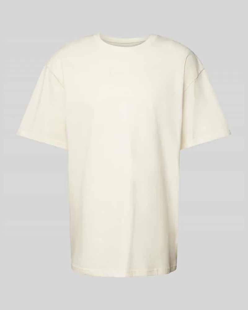 Karl Kani T-Shirt mit Label-Stitching Beige