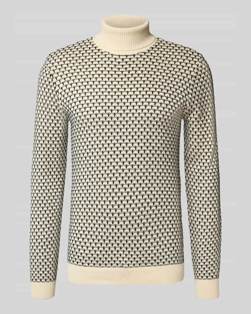 Blend Strickpullover mit Rollkragen 