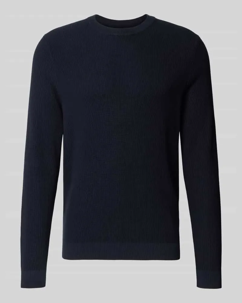 McNeal Strickpullover mit gerippten Abschlüssen 