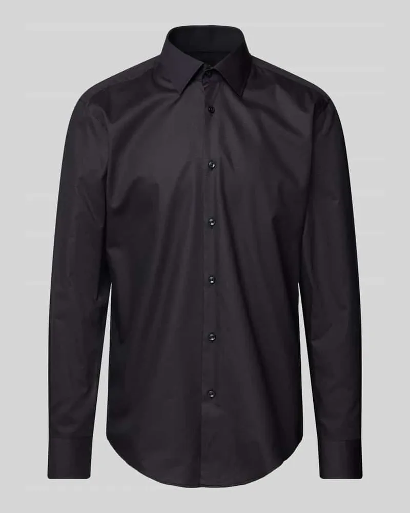HUGO BOSS Regular Fit Business-Hemd mit Kentkragen Modell 'Joe 