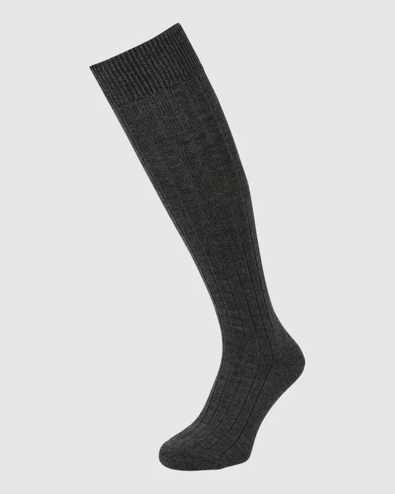 Falke Kniestrümpfe aus Merinowollmischung Modell 'Teppich im Schuh 