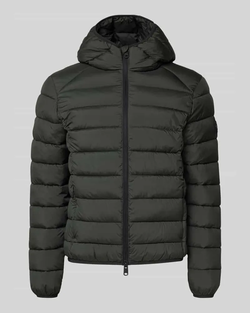 ECOALF Steppjacke mit Zweiwege-Reißverschluss Modell 'ASPENALF Oliv