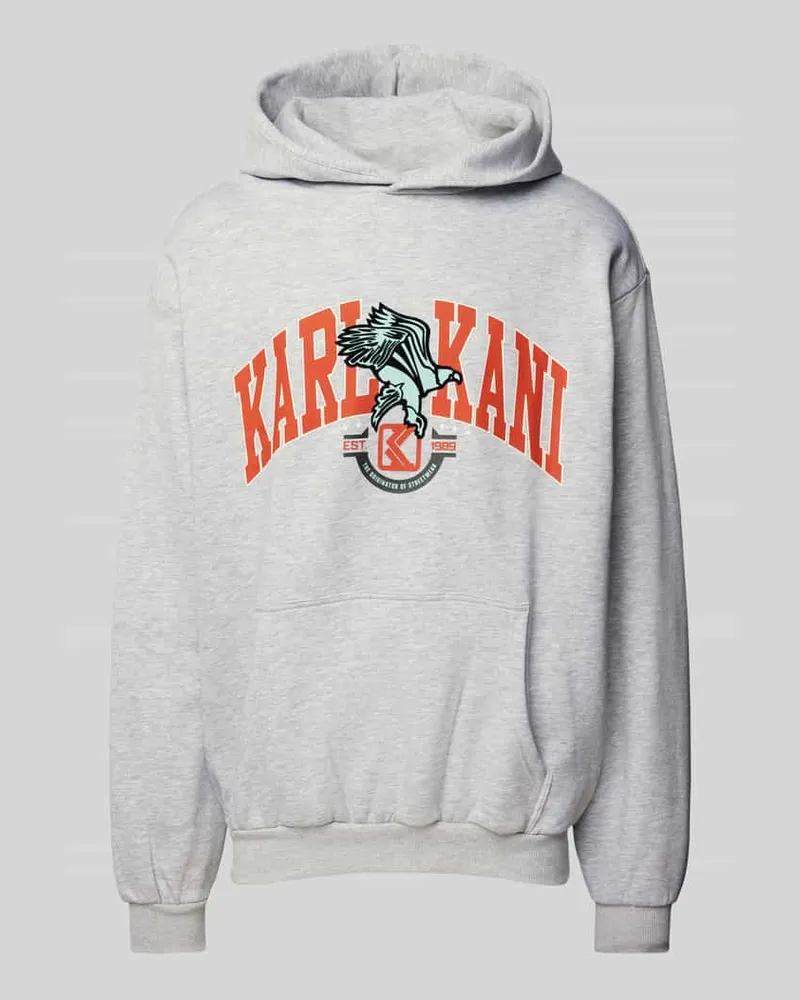 Karl Kani Hoodie mit Label-Print 