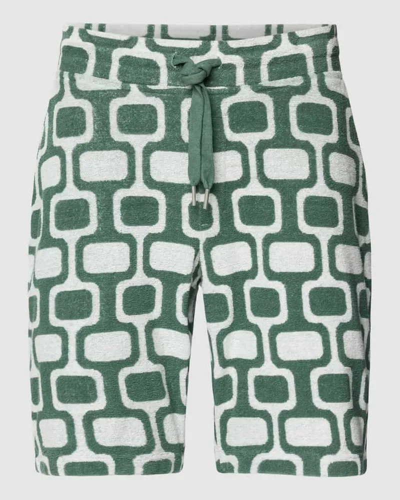 Better Rich Shorts aus Frottee Oliv