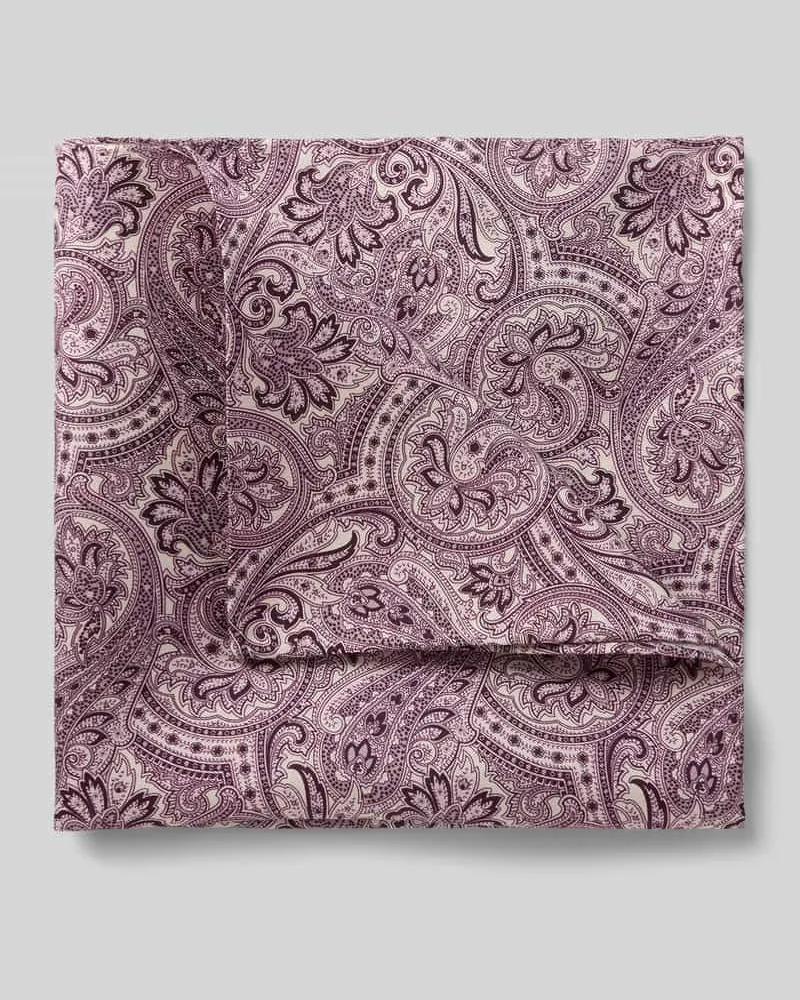 Blick Einstecktuch aus Seide im Allover-Look Rose